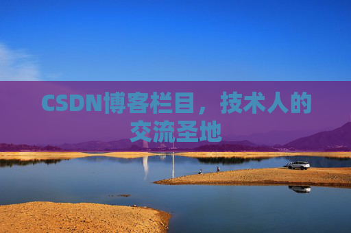 CSDN博客栏目，技术人的交流圣地